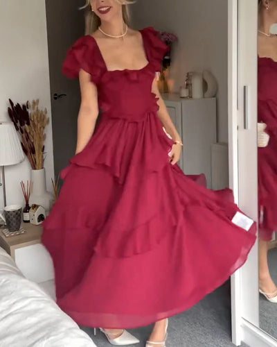 Elisa - Ruffle Dress